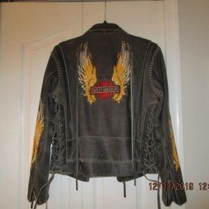 Harley Davidson Leather Jacket-Woman's